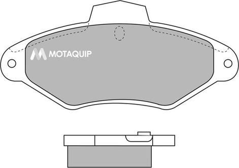 Motaquip LVXL701 - Гальмівні колодки, дискові гальма autozip.com.ua