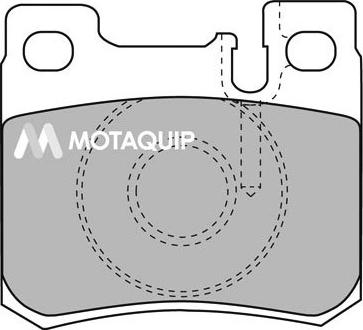 Motaquip LVXL789 - Гальмівні колодки, дискові гальма autozip.com.ua