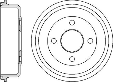 Motaquip VBD640 - Гальмівний барабан autozip.com.ua