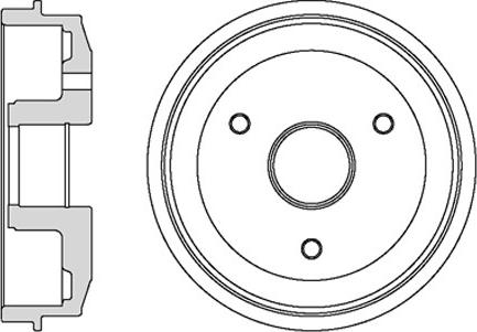 Motaquip VBD635 - Гальмівний барабан autozip.com.ua