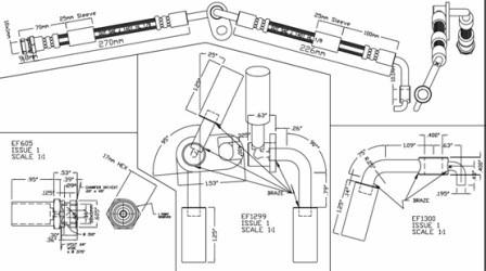 Motaquip VBH1191 - Гальмівний шланг autozip.com.ua