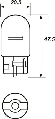 Motaquip VBU382W - Лампа розжарювання, ліхтар покажчика повороту autozip.com.ua