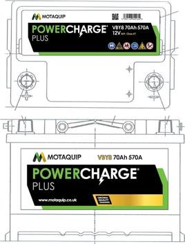 Motaquip VBY8 - Стартерна акумуляторна батарея, АКБ autozip.com.ua