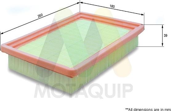 Motaquip VFA921 - Повітряний фільтр autozip.com.ua