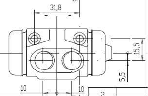 Motaquip VWC441 - Колісний гальмівний циліндр autozip.com.ua