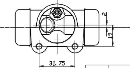 Motaquip VWC457 - Колісний гальмівний циліндр autozip.com.ua