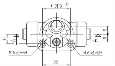 Motaquip VWC588 - Колісний гальмівний циліндр autozip.com.ua