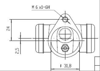 Motaquip VWC539 - Колісний гальмівний циліндр autozip.com.ua