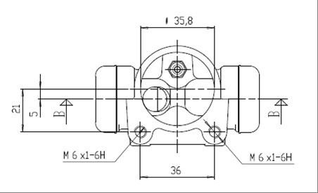 Motaquip VWC678 - Колісний гальмівний циліндр autozip.com.ua