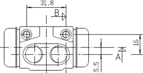 Motaquip VWC820 - Колісний гальмівний циліндр autozip.com.ua