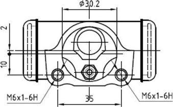 Motaquip VWC877 - Колісний гальмівний циліндр autozip.com.ua