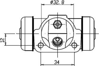 Motaquip VWC248 - Колісний гальмівний циліндр autozip.com.ua