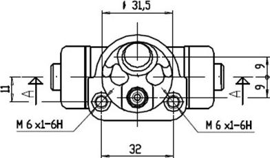 Motaquip VWC251 - Колісний гальмівний циліндр autozip.com.ua