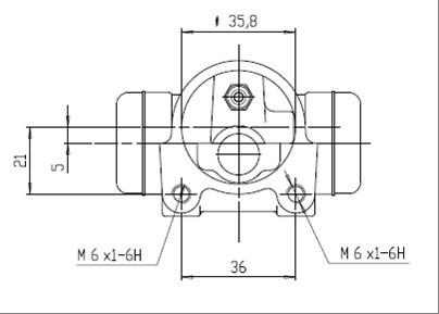 Motaquip VWC757 - Колісний гальмівний циліндр autozip.com.ua