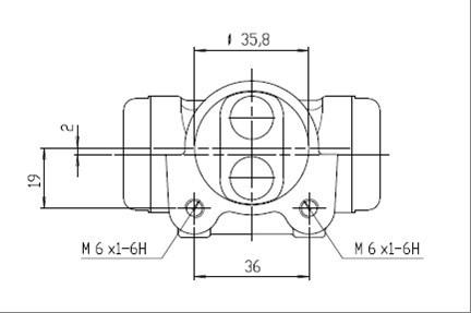 Motaquip VWC777 - Колісний гальмівний циліндр autozip.com.ua