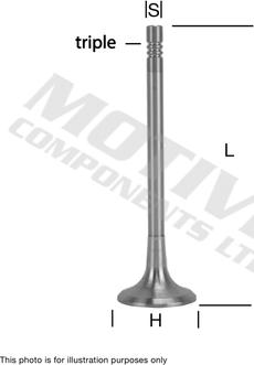 MOTIVE IV10007 - Впускний клапан autozip.com.ua