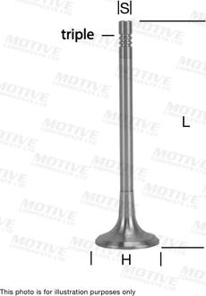 MOTIVE IV10058 - Впускний клапан autozip.com.ua