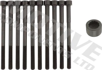 MOTIVE HB205SET - Комплект болтів головки циліндрів autozip.com.ua