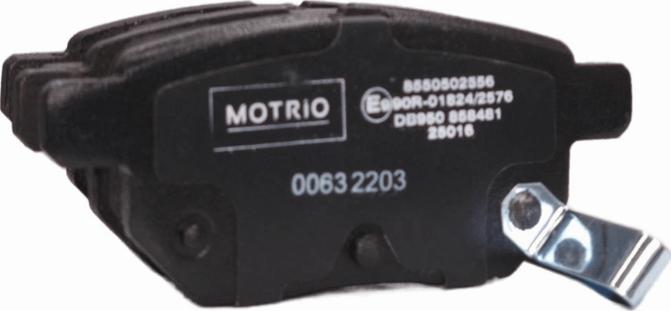 MOTRIO 8550502556 - Гальмівні колодки, дискові гальма autozip.com.ua