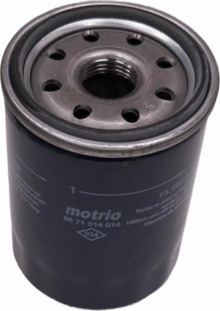 MOTRIO 8671014014 - Масляний фільтр autozip.com.ua