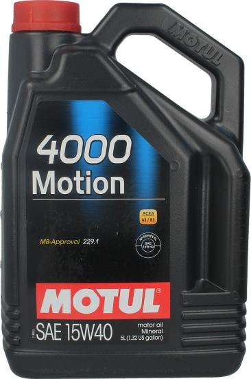 Motul 4000MOTION15W405L - Моторна олива autozip.com.ua