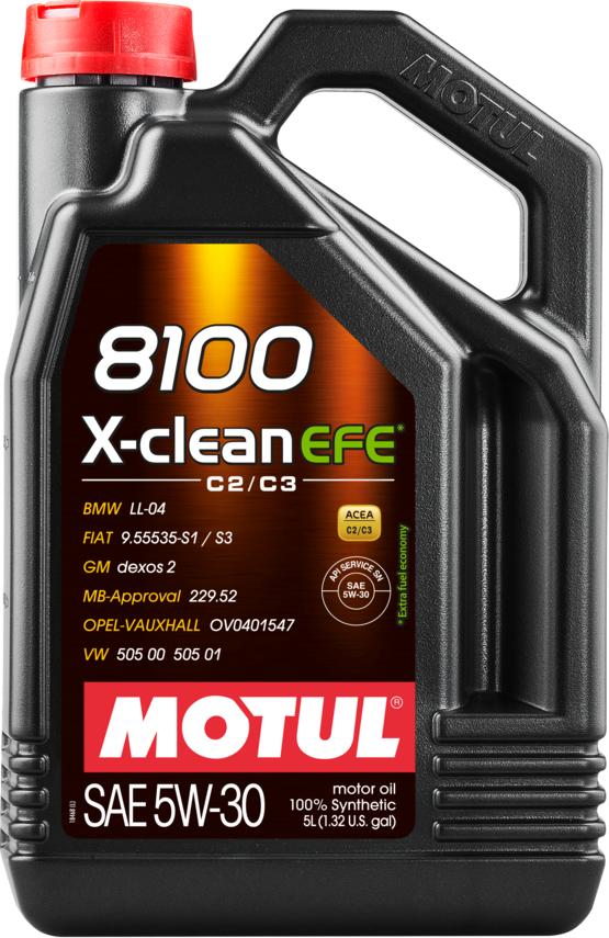 Motul 8100XCLEANFE5W304L - Моторна олива autozip.com.ua