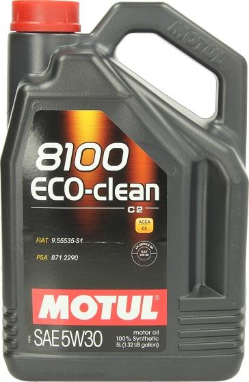 Motul 8100ECOCLEAN5W305L - Моторна олива autozip.com.ua