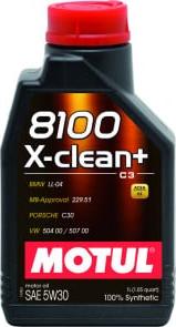 Motul 8100XCLEAN5W301L - Моторне масло autozip.com.ua