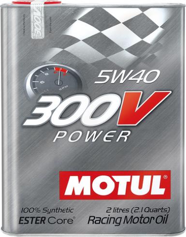 Motul 300VPOWERRACING5W302L - Моторна олива autozip.com.ua