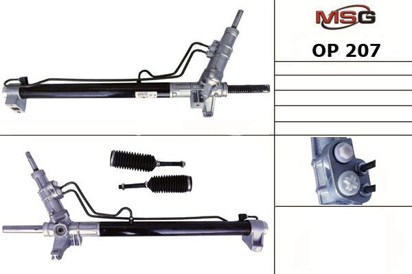 MSG OP 207 - Рульовий механізм, рейка autozip.com.ua
