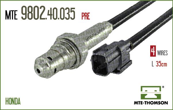 MTE-Thomson 9802.40.035 - Лямбда-зонд, датчик кисню autozip.com.ua