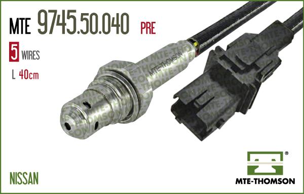 MTE-Thomson 9745.50.040 - Лямбда-зонд, датчик кисню autozip.com.ua