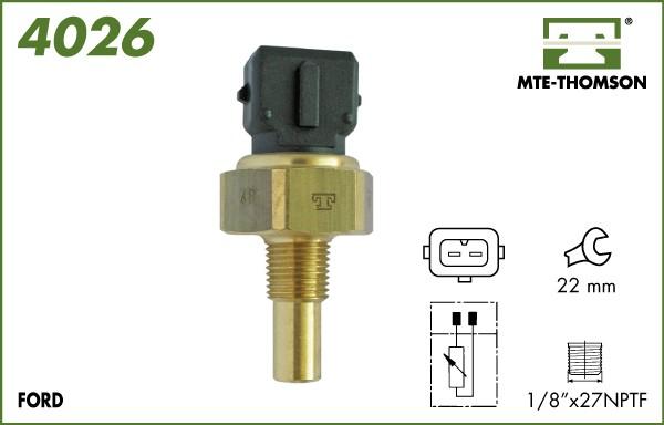 MTE-Thomson 4026 - Датчик, температура охолоджуючої рідини autozip.com.ua