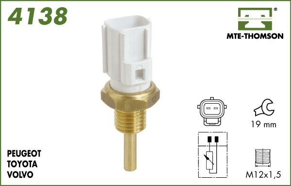 MTE-Thomson 4138 - Датчик, температура охолоджуючої рідини autozip.com.ua