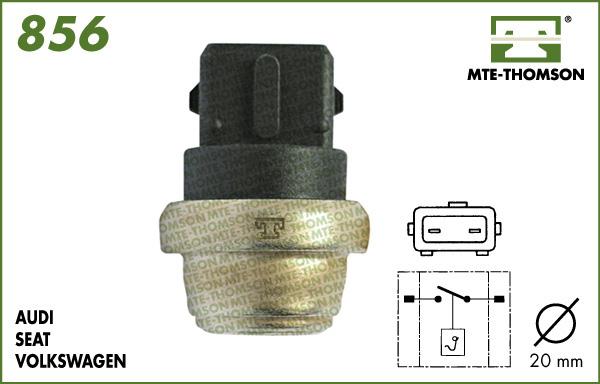 MTE-Thomson 856.110 - Термовимикач, вентилятор радіатора / кондиціонера autozip.com.ua