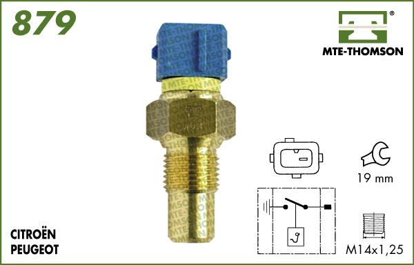 MTE-Thomson 879.120 - Термовимикач, вентилятор радіатора / кондиціонера autozip.com.ua