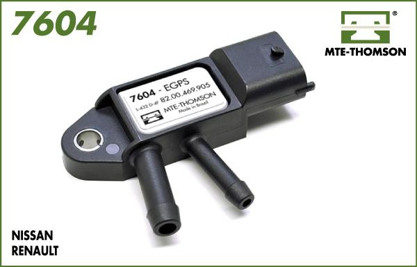 MTE-Thomson 7604 - Датчик, тиск вихлопних газів autozip.com.ua