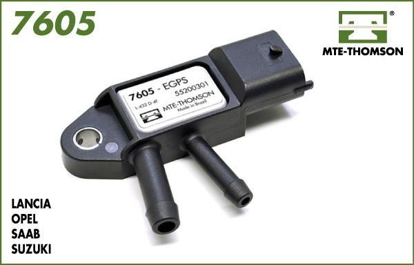MTE-Thomson 7605 - Датчик, тиск вихлопних газів autozip.com.ua
