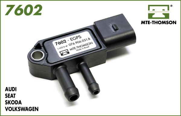 MTE-Thomson 7602 - Датчик, тиск вихлопних газів autozip.com.ua