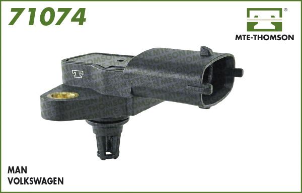 MTE-Thomson 71074 - Датчик, тиск у впускний трубі autozip.com.ua