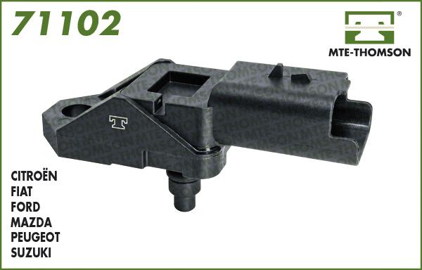 MTE-Thomson 71102 - Датчик, тиск у впускний трубі autozip.com.ua