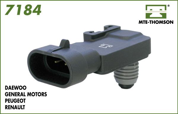 MTE-Thomson 7184 - Датчик, тиск у впускний трубі autozip.com.ua