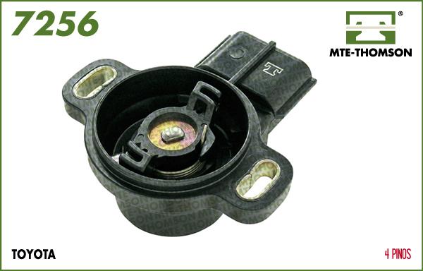 MTE-Thomson 7256 - Датчик, положення дросельної заслінки autozip.com.ua
