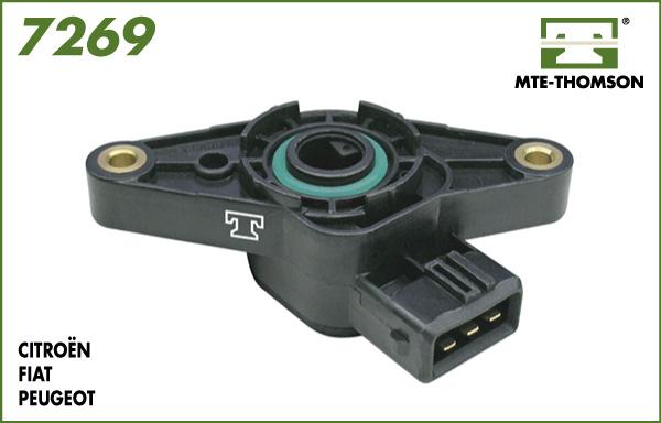 MTE-Thomson 7269 - Датчик, положення дросельної заслінки autozip.com.ua