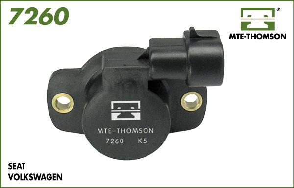 MTE-Thomson 7260 - Датчик, положення дросельної заслінки autozip.com.ua