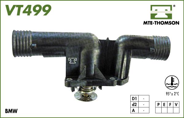 MTE-Thomson VT499.95 - Термостат, охолоджуюча рідина autozip.com.ua