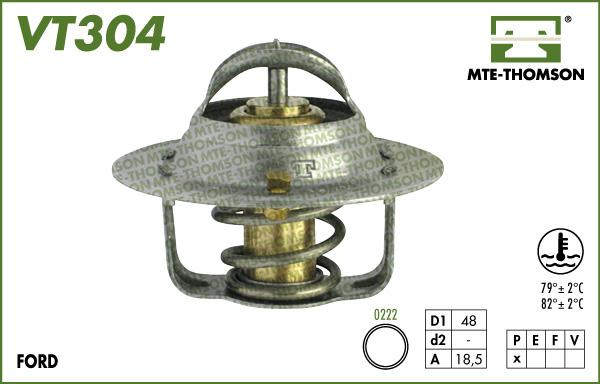 MTE-Thomson VT304.92 - Термостат, охолоджуюча рідина autozip.com.ua