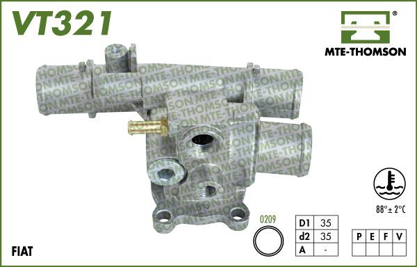 MTE-Thomson VT321.88 - Термостат, охолоджуюча рідина autozip.com.ua