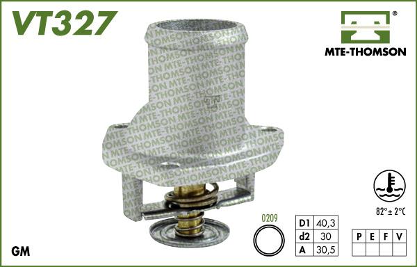 MTE-Thomson VT327.82 - Термостат, охолоджуюча рідина autozip.com.ua