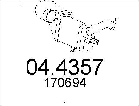 MTS 04.4357 - Каталізатор autozip.com.ua